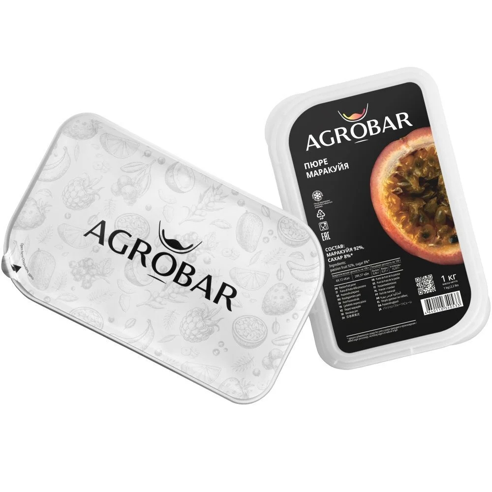 Фруктовое пюре Маракуйя, Agrobar, Россия