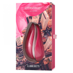 Красный бесконтактный клиторальный стимулятор 10,4см Womanizer Liberty Clitoral Stimulator Red Wine WZ11CL0200