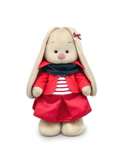 Мягкая игрушка Зайка Ми в комплекте с тельняшкой 32см