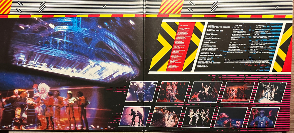 Andrew Lloyd Webber - Starlight Express - The Original Cast 2LP (Германия 1984г.)