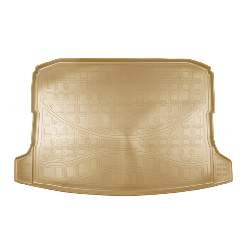 Коврик в багажник Norplast/Unidec для Skoda Karoq (2017-) Бежевый,с ушами, полиуретан, арт.NPA00-T81-224-B