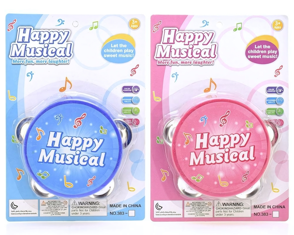 Бубен 10см, блистер 383-11