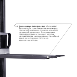 Самоходный электроштабелер PROLIFT M2 SDR 1235 li-ion