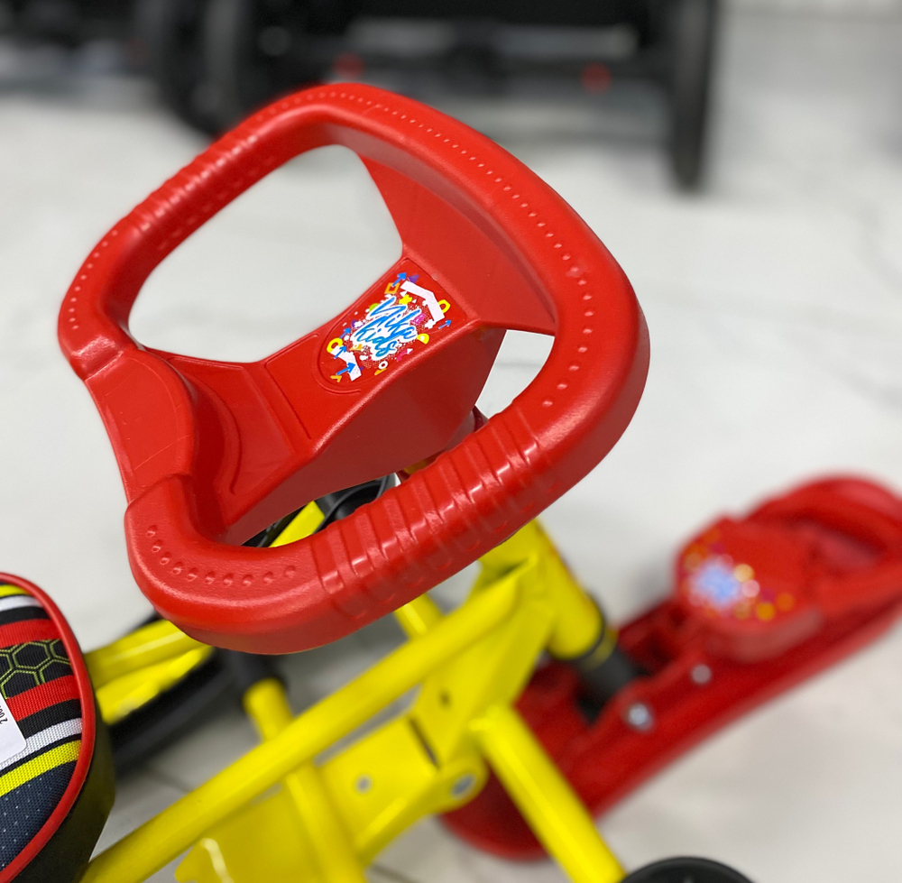 Снегокат «Twiny2+» принт сиденья: в спортивном стиле(арт. TW2+/S)