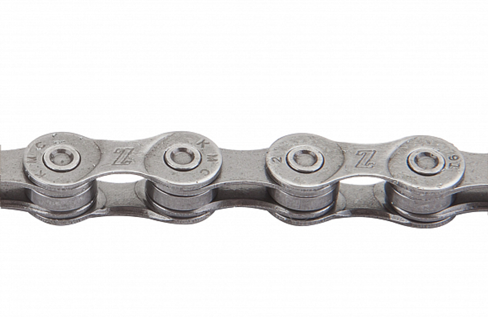 Цепь Z9 KMC 1/2"x11/128" 116 звеньев для 9 скор., с замком CL566R, арт. 570108