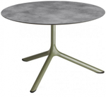 Столик ламинированный кофейный Scab Design Tripe Maxi, оливковый, цементный