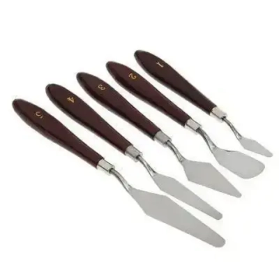 Набор лопаток кондитерских Доляна, 5 шт, 22×2×1,5 см