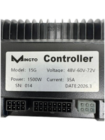 Контроллер Mingto 15G 1500W 35A 48V-64V-72V для электровелосипедов