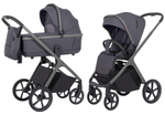 Коляска Carrello Vector CRL-6550 и автокресло Cybex Aton S2 Hibiscus Red 3 в 1 Landscape Grey