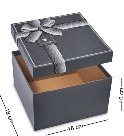 WF-194-B Набор коробок из 3 шт, графитовый