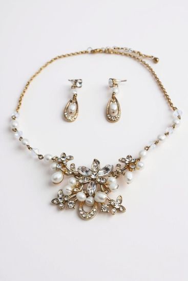 Комплект бижутерии Летто Алмаз