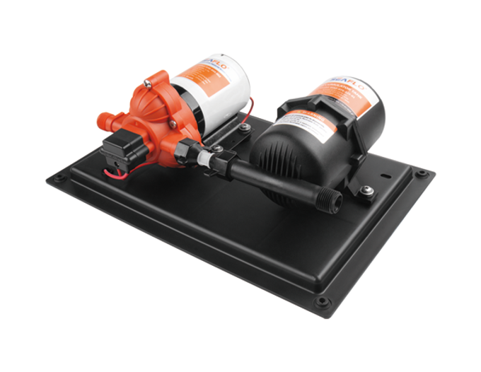 Комплект автоматического насоса с расширительным бачком 0,75л, 24 В, SeaFlo