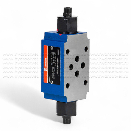 Z2FS6-2-4X/2QV - Дроссель Ду 6 модульного монтажа, в канале А и В, настройка 2Q = Стандартная