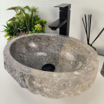 Раковина из мрамора Erozy Grey EM-64802 41*31*15 0190