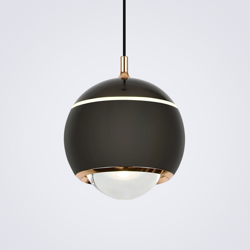 Подвесной светодиодный cветильник LED4U L8753-1BK