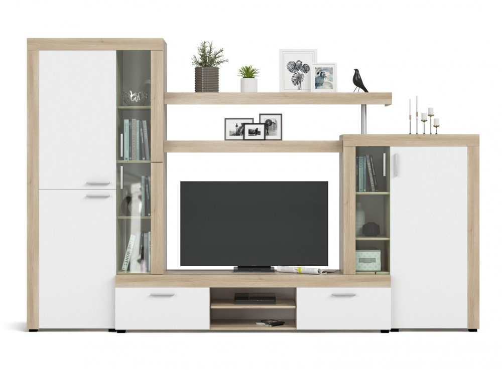 Стенка Монтана сонома, белый