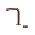 Смеситель автоматический для раковины на 2 отв. TECH Brushed Bronze