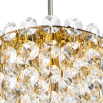 795322 Подвес CRISTALLO 1х40W G9 ЗОЛОТО