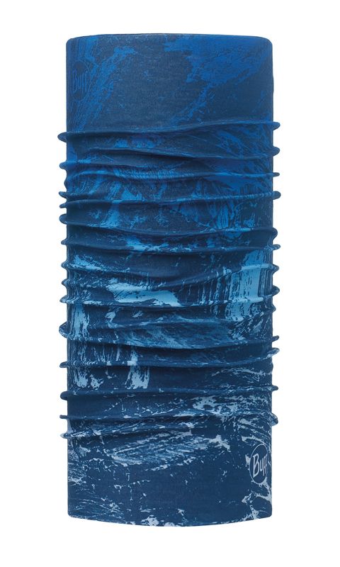 Многофункциональная бандана-труба Buff Mountain Bits Blue Фото 1