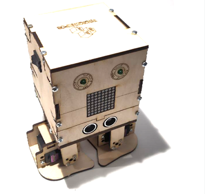 9 ур 2 або 9 зан Шагающий робот Индивидуальный (лицевая панель)