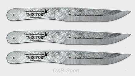 Throwing knives set «Vector» (3 knives)