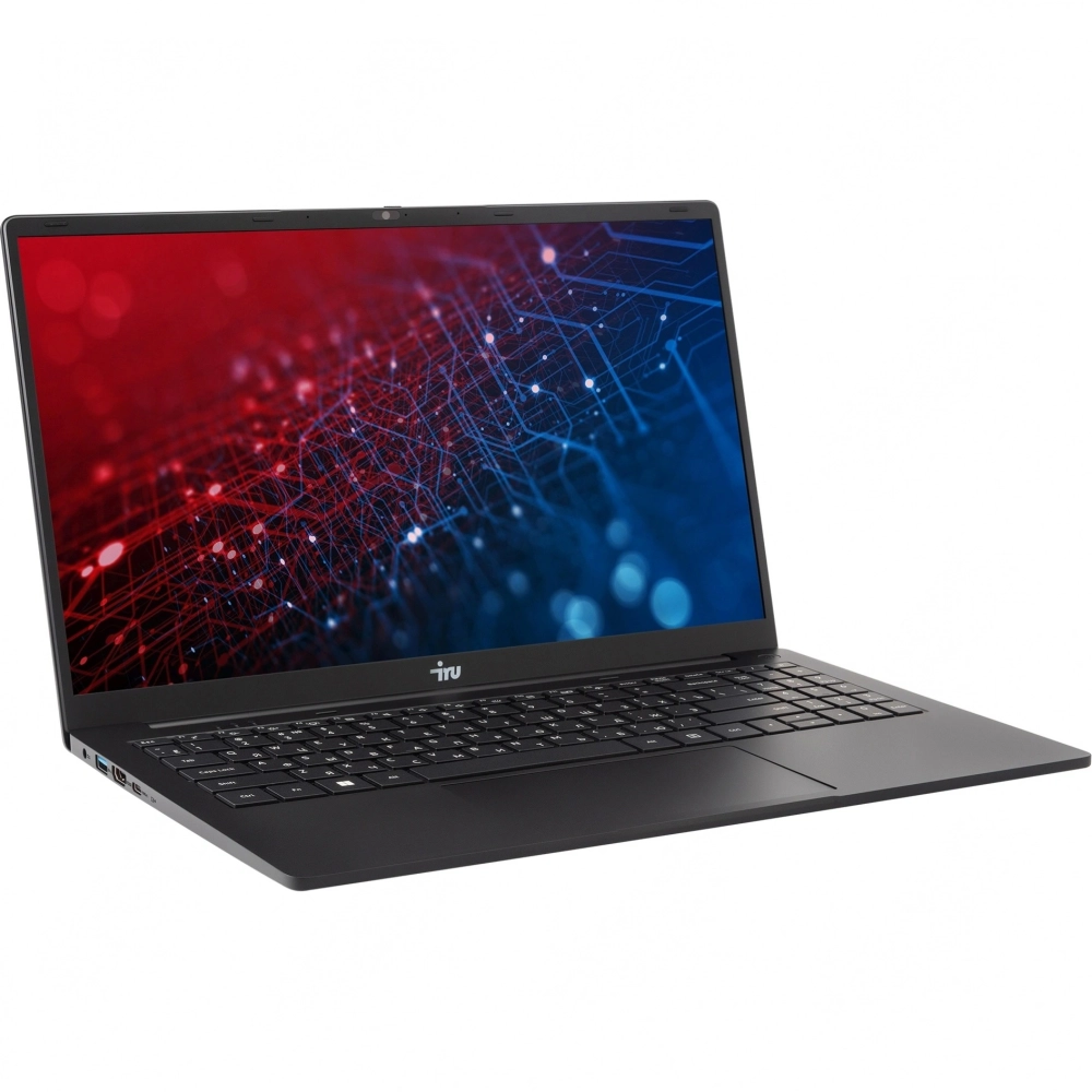 Ноутбук IRU Strato 15ALID5 Core i7 13620H 16Gb SSD512Gb Intel UHD Graphics 15.6" IPS FHD (1920x1080) FreeDOS black WiFi BT Cam 6000mAh (2148035)