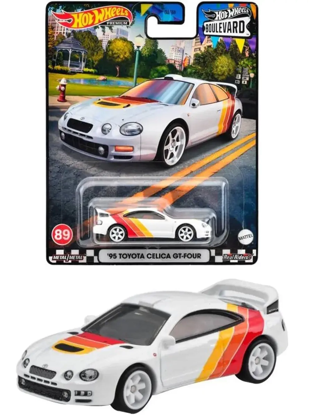 Машинка Хот Вилс Премиум 95 Toyota Celica GJT68 HKF33