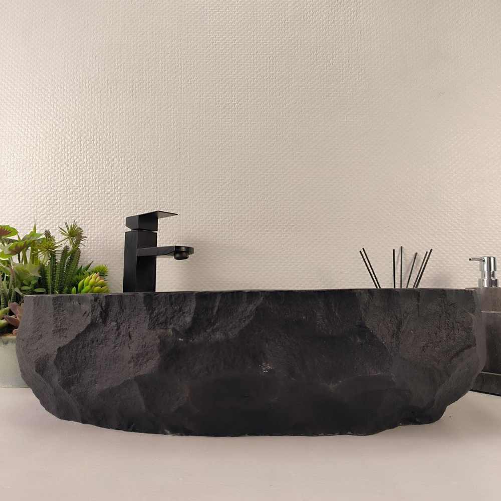 Раковина из андезита Erozy Black EA-64852 60*41*16 0039