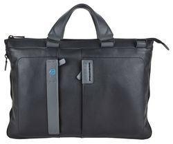 Сумка Piquadro Pulse черный кожа (CA4021P15/N)