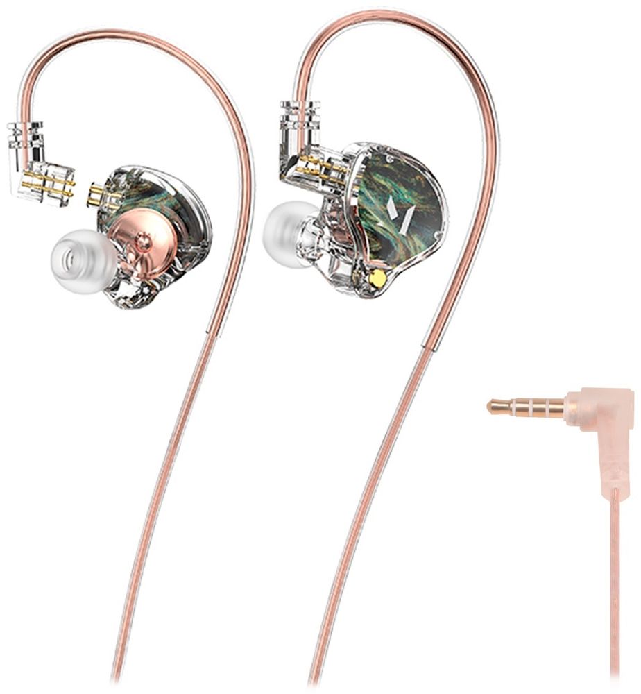 Наушники MUSIC PUBLIC KINGDOM IEM120 прозрачный