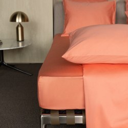 Простыня 250x280 Mollen розово-коралловая