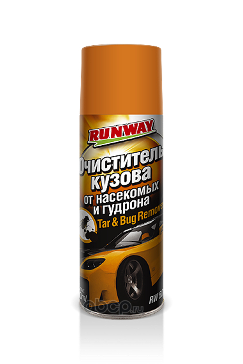 Очиститель следов насекомых и гудрона 450 мл (аэрозоль) (RUNWAY)