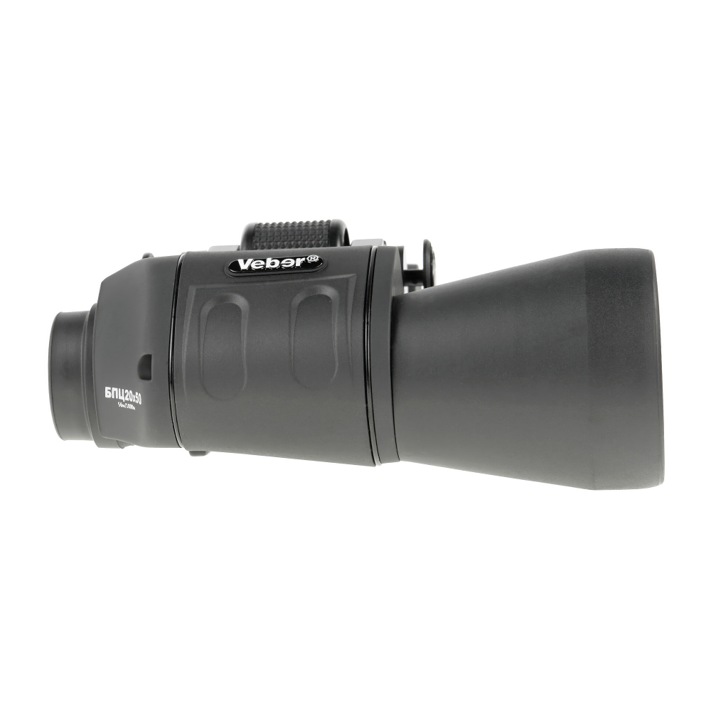 Бинокль Veber Classic БПЦ 20x50 VR серый - корпус из алюминиевого сплава