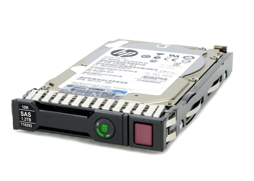 Жесткий диск HPE 718162-B21 HP V2 G8 G9 1.2-TB 6G 10K 2.5 SAS