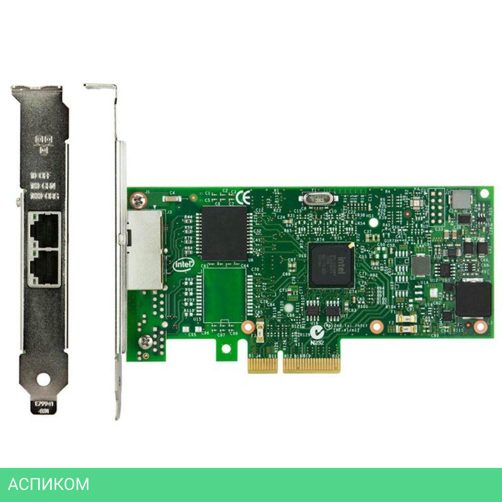 Сетевой адаптер Lenovo ThinkSystem Intel I350-T2 (7ZT7A00534)