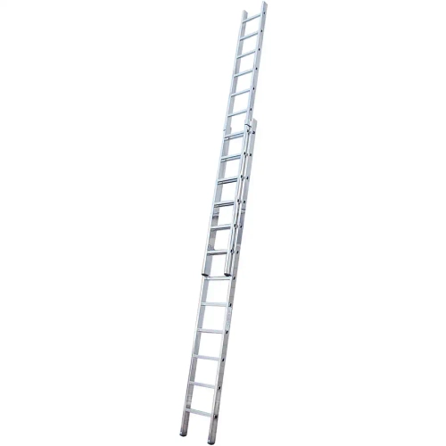 Двухсекционная выдвижная лестница STABILO 2х18 Krause 133359