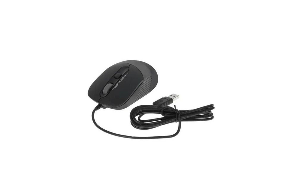 A-4Tech Мышь Fstyler FM10 GREY черный/серый оптическая (1000dpi) USB [1147673]