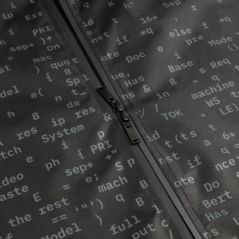 Плащ Яндекс «Культурный код Санкт-Петербурга» черный