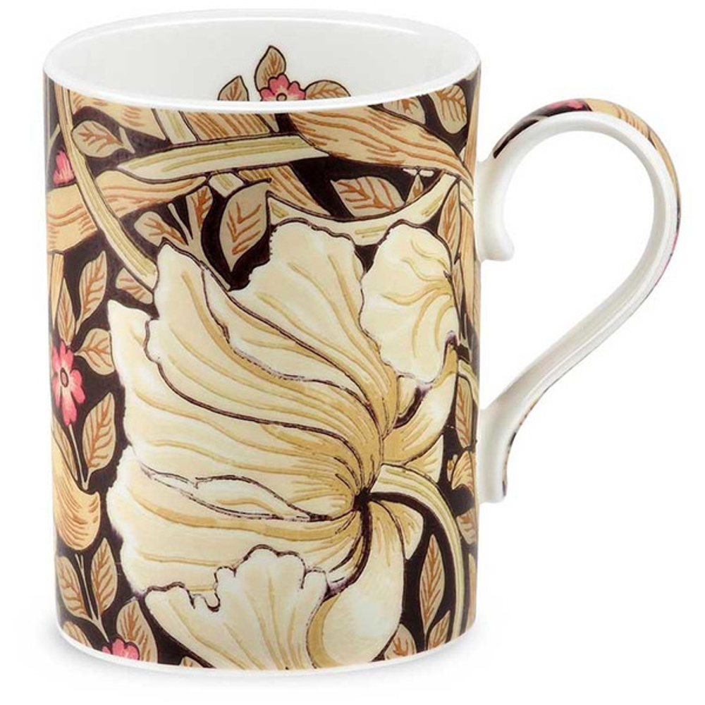 Кружка 350мл Первоцвет Моррис и Ко коричневая Royal Worcester