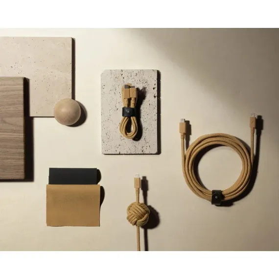 Native Union Belt Cable USB-C - Lightning Kraft 3m