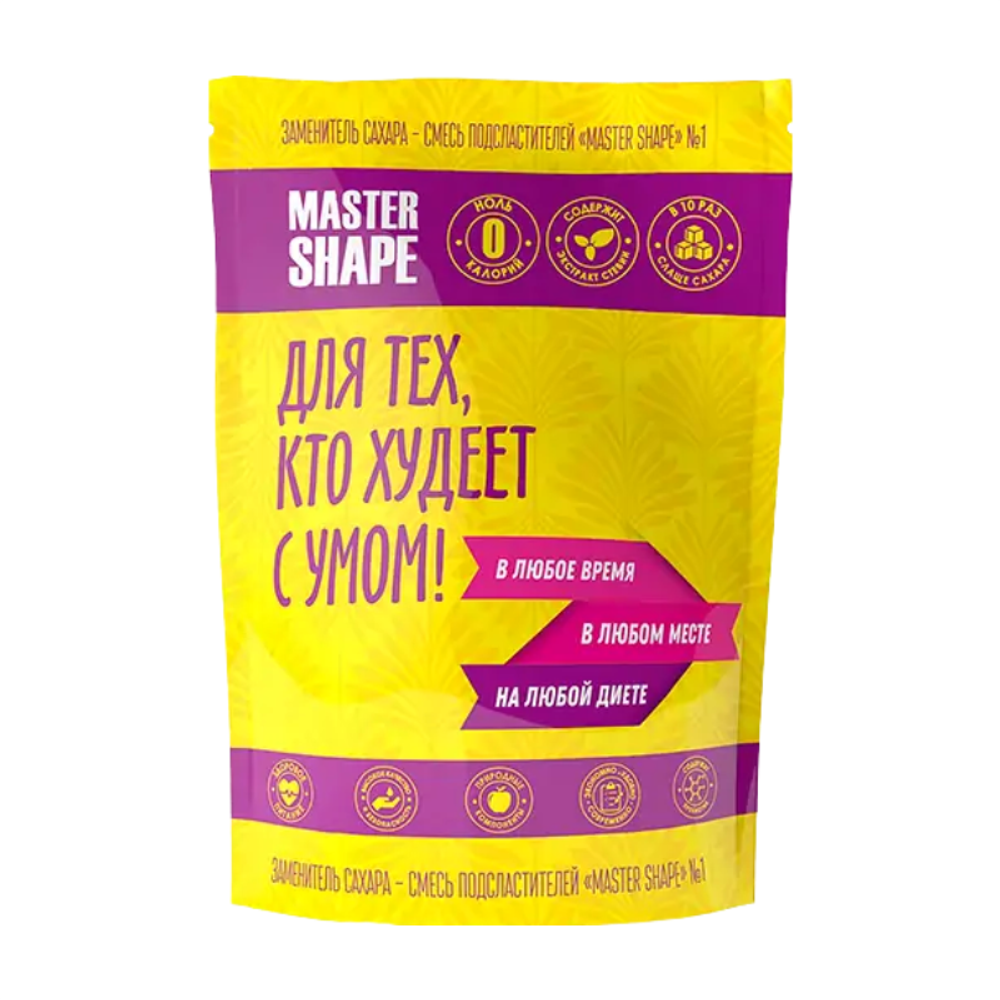 Сахарозаменитель Для Тех Кто Худеет с Умом 150гр (MASTER SHAPE)