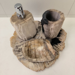 Набор из окаменелого дерева 4 предм Fossil Set NF-63284 поднос 149