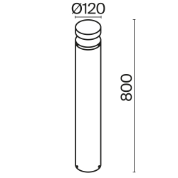 Ландшафтный светильник Outdoor O591FL-L12GF3K1