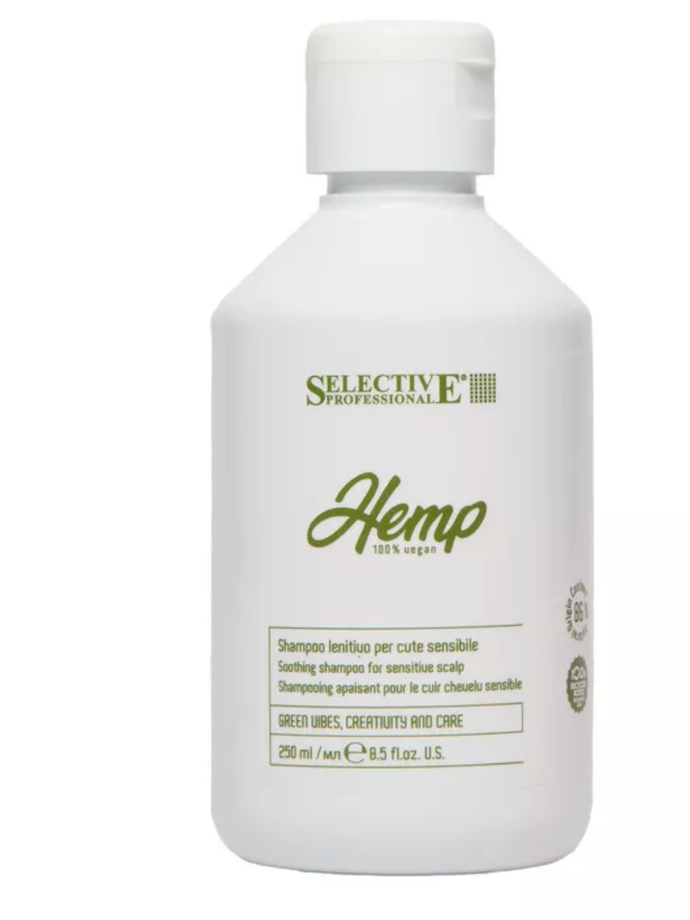 HEMP Шампунь успокаивающий для чувствительной кожи головы, 250мл