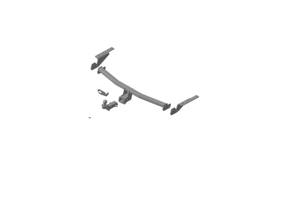 Фаркоп Toyota RAV4 2006-2013 съемное крепление шара под американский квадрат Трейлер.7835