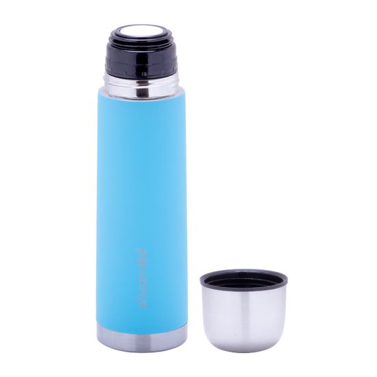 Термос 500 мл. из нержавеющей стали Kamille KM-2001A с прорезиненным покрытием