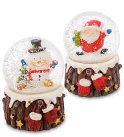 XM-610 Шар со снегом «Новогодняя сказка»