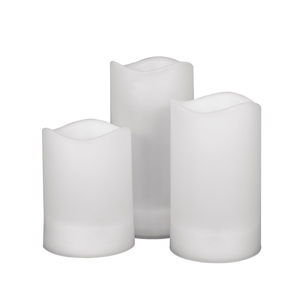 USL-S-816-PT150 CANDLE SET3 Садовый светильник на солнечной батарее Свеча. в наборе из 3 штук. 1 светодиод. Теплый белый свет. 1xАА Ni-Mh аккумулятор в-к. IP44. TM Uniel