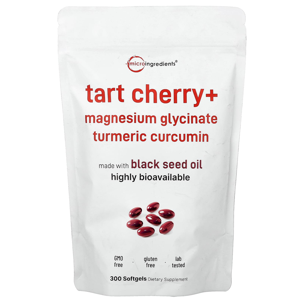 Micro Ingredients, вишня+, 300 капсул