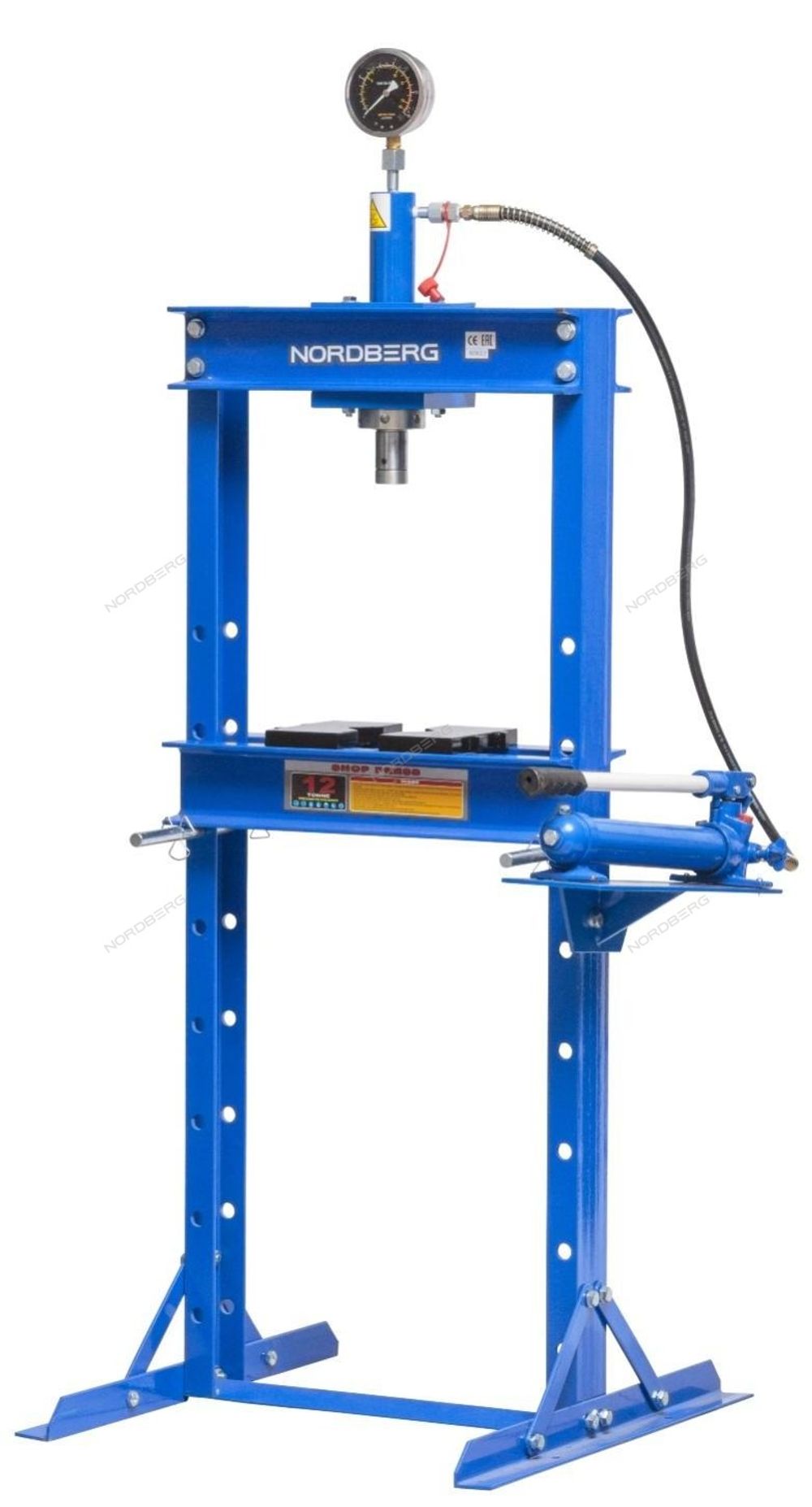 NORDBERG (N3612) Гидравлический пресс, 12 т